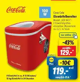 Lidl Coca Cola Eiswürfelbereiter Angebot