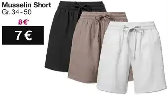 Woolworth Musselin Short Angebot
