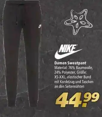 Marktkauf Nike Damen Sweatpant Angebot