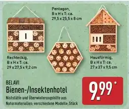 Aldi Nord BELAVI Bienen-/ Insektenhotel Angebot