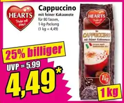 Norma Cappuccino mit feiner Kakaonote Angebot
