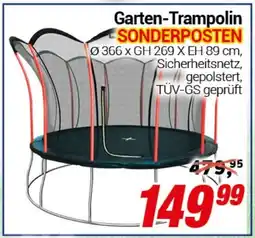 CENTERSHOP Garten-Trampolin SONDERPOSTEN Angebot