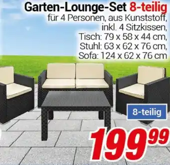 CENTERSHOP Garten-Lounge-Set Angebot