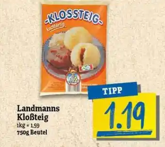 nah & gut Landmanns Kloßteig Angebot