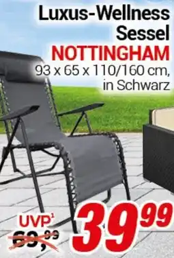 CENTERSHOP Luxus-Wellness Sessel NOTTINGHAM Angebot