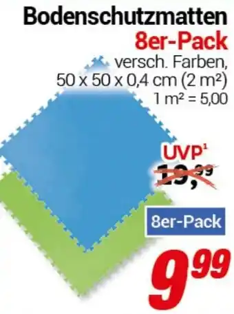 CENTERSHOP Bodenschutzmatten Angebot