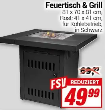CENTERSHOP Feuertisch & Grill Angebot