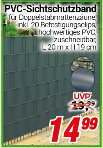 CENTERSHOP PVC-Sichtschutzband Angebot