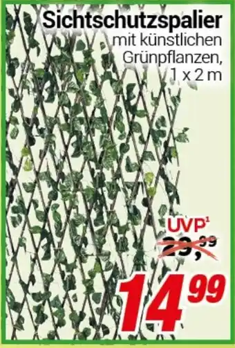 CENTERSHOP Sichtschutzspalier Angebot