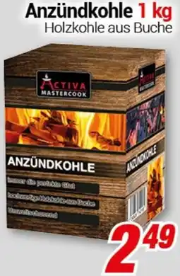 CENTERSHOP ACTIVA MASTERCOOK Anzündkohle Angebot