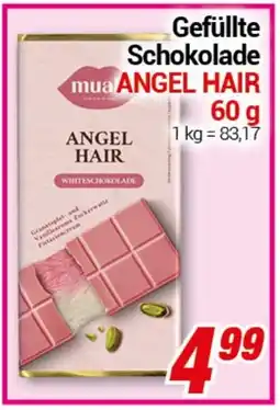 CENTERSHOP Gefüllte Schokolade ANGEL HAIR Angebot