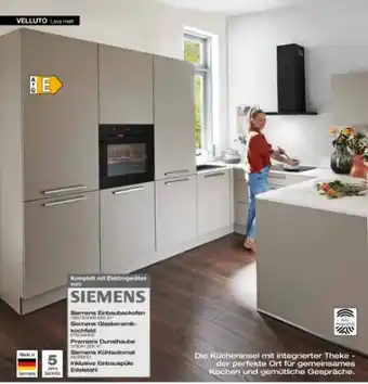 Möbel Inhofer Nolte Einbauküche Velluto Angebot
