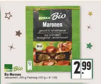 E-Center Edeka Bio Bio-maronen Angebot