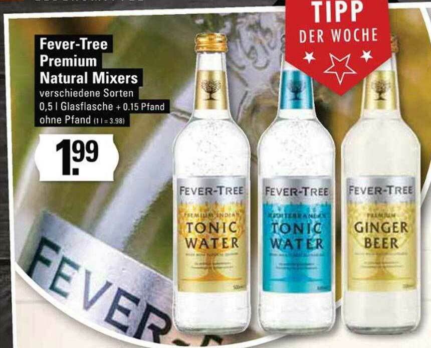 Fevertree Premium Natural Mixers Angebot bei Edeka Frischemarkt