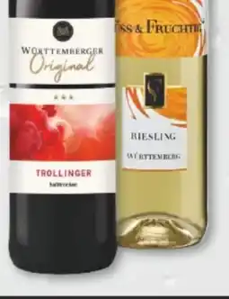 trinkgut WZG Württemberger Trollinger Angebot