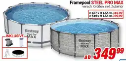 CENTERSHOP Bestway Framepool STEEL PRO MAX Angebot