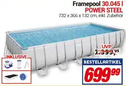 CENTERSHOP Bestway Framepool 30.045 l POWER STEEL Angebot