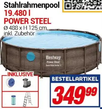 CENTERSHOP Bestway Stahlrahmenpool Angebot