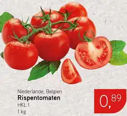 Dornseifer Niederlande, Belgien Rispentomaten Angebot