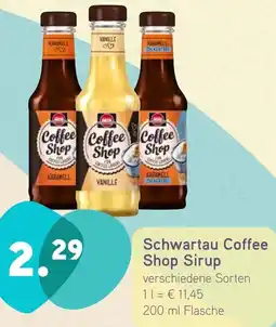 Dornseifer Schwartau Coffee Shop Sirup Angebot