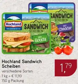 Dornseifer Hochland Sandwich Scheiben Angebot