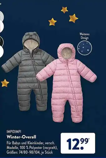 Aldi Süd Impidimpi Winter-overall Angebot