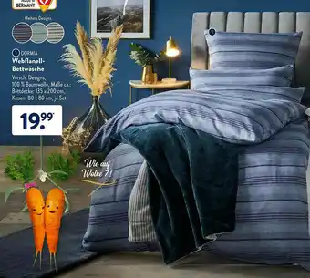 Aldi Süd Dormia Webflanell-bettwäsche Angebot