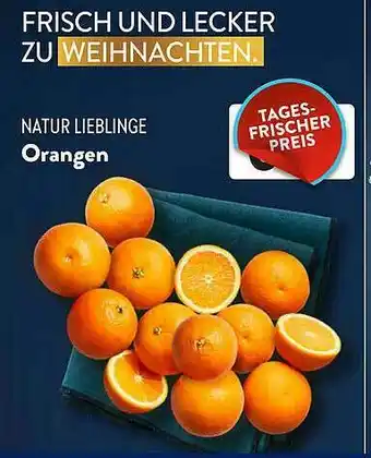 Aldi Süd Natur Lieblinge Orangen Angebot