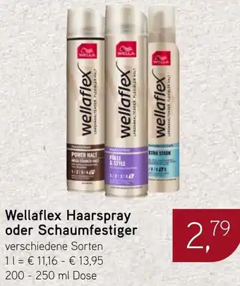 Dornseifer Wellaflex Haarspray oder Schaumfestiger Angebot