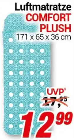 CENTERSHOP Bestway Luftmatratze COMFORT PLUSH Angebot