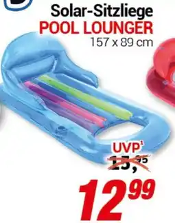 CENTERSHOP Bestway Solar-Sitzliege POOL LOUNGER Angebot