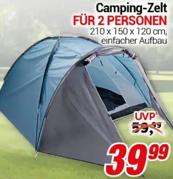 CENTERSHOP Camping-Zelt Angebot