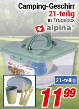 CENTERSHOP Alpina Camping-Geschirr Angebot