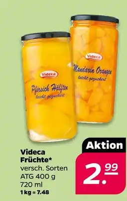 NETTO Videca pfirsich hälften Angebot