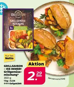 NETTO Grillsaison grillgemüse-mischung Angebot