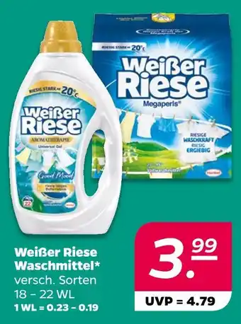 NETTO Weiße riese waschmittel Angebot
