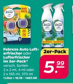NETTO Febreze febreze auto lufterfrischer Angebot