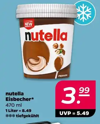 NETTO Ferrero nutella eisbecher Angebot