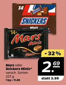 NETTO Mars mars minis Angebot
