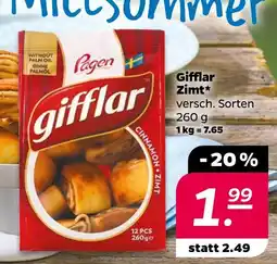 NETTO Pagen gifflar zimt Angebot