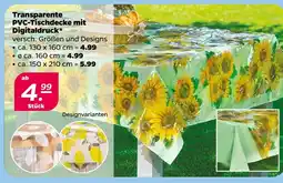 NETTO Transparente pvc-tischdecke mit digitaldruck Angebot