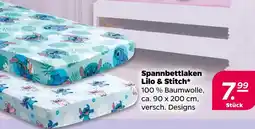 NETTO Lilo & stitch spannbettlaken Angebot