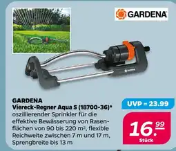 NETTO Gardena viereck-regner aqua s Angebot