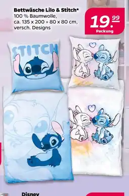 NETTO Disney bettwäsche lilo & stitch Angebot