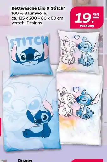 NETTO Disney bettwäsche lilo & stitch Angebot