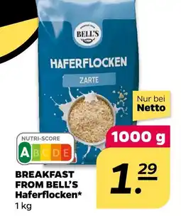 NETTO Bell's haferflocken Angebot