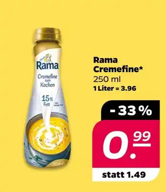 NETTO Rama cremfine Angebot