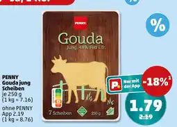 PENNY Penny gouda jung scheiben Angebot