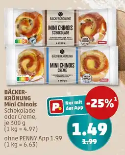 PENNY Bäckerkrönung mini chinois Angebot