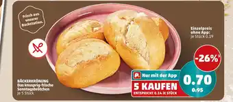 PENNY Bäckerkrönung sonntagsbrötchen Angebot